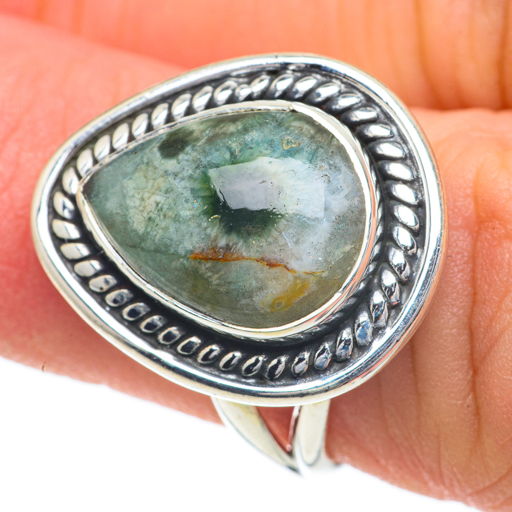 Ocean Jasper Rings handcrafted by Anasilvercos - RING59986