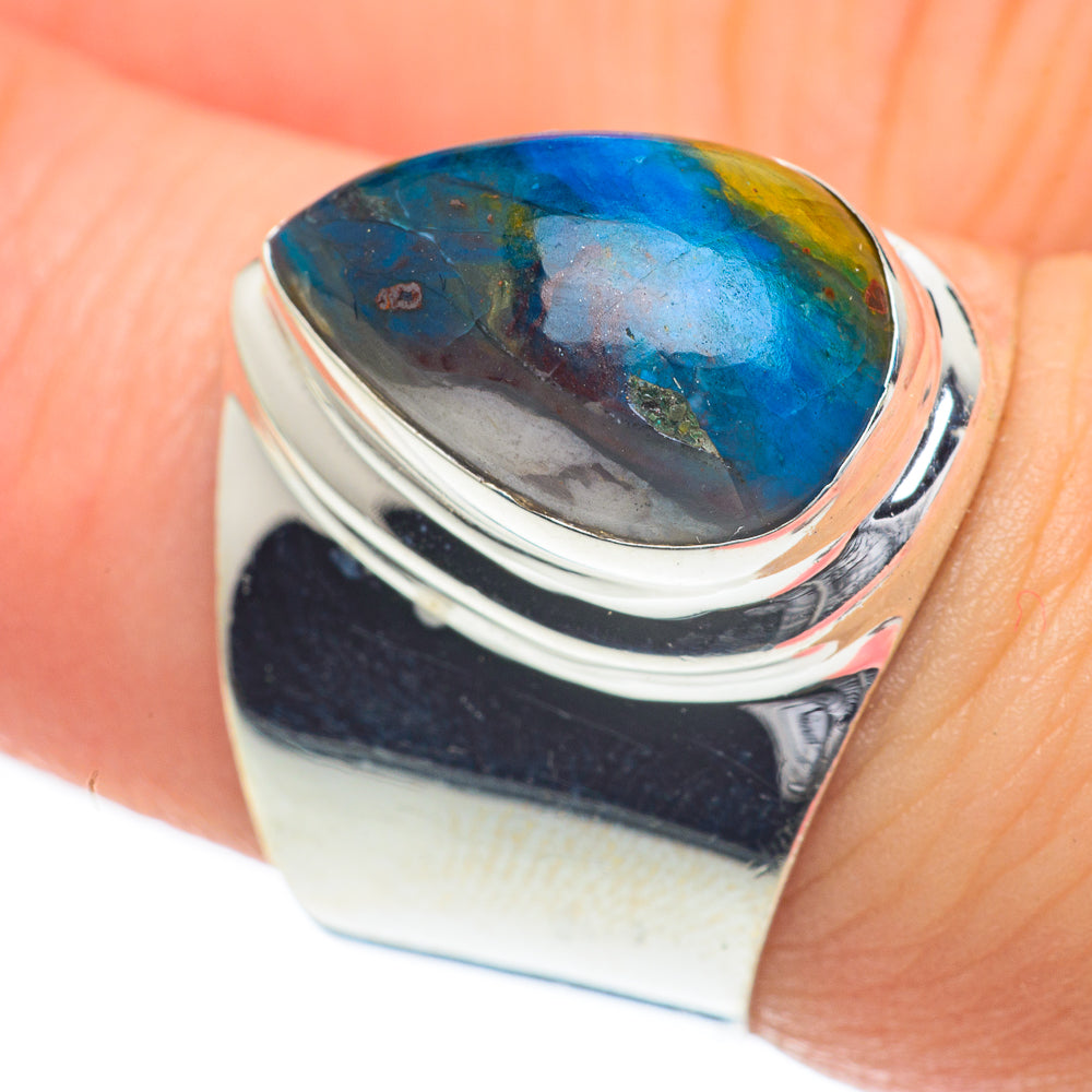 Shattuckite Rings handcrafted by Anasilvercos - RING60029
