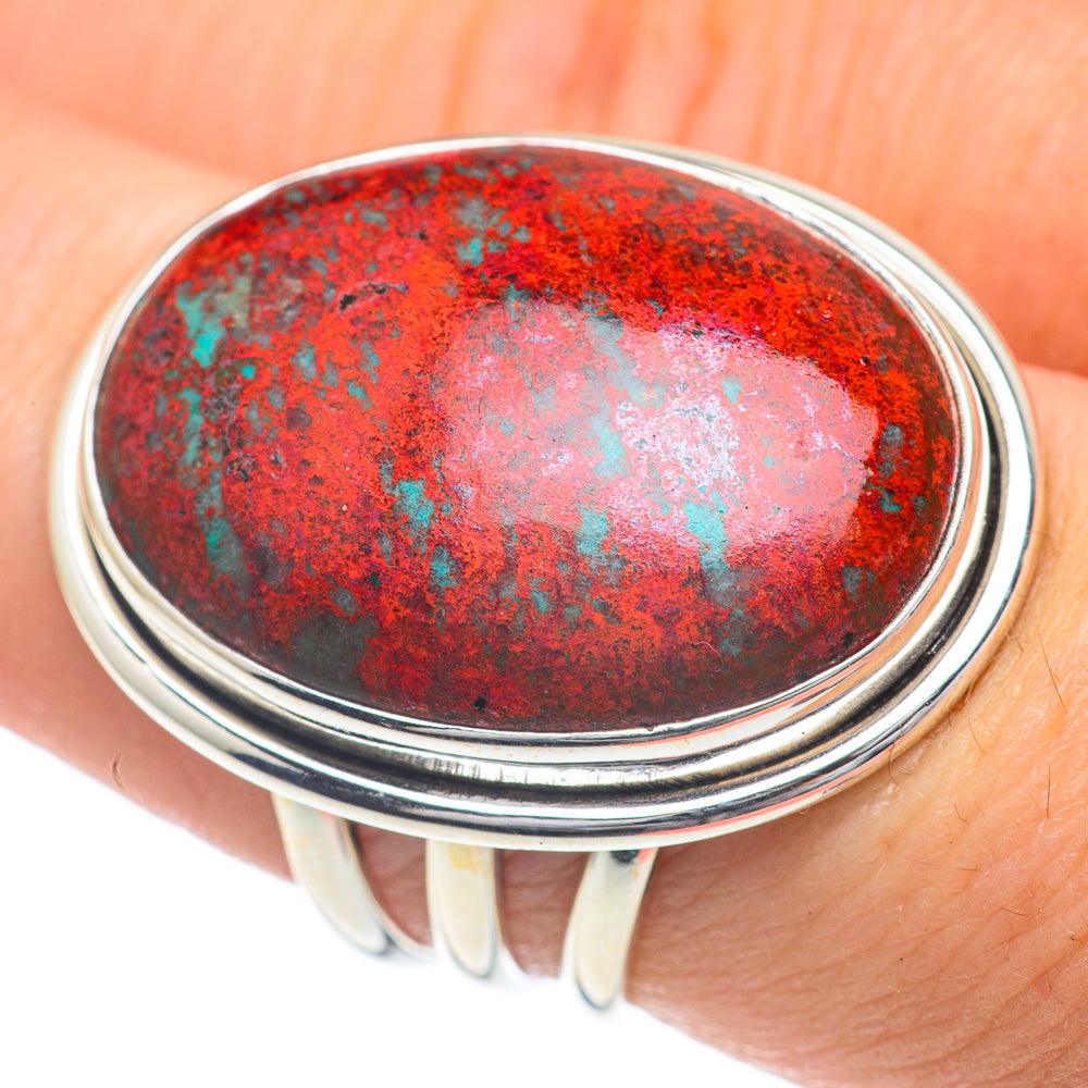 Bloodstone Rings handcrafted by Anasilvercos - RING60079