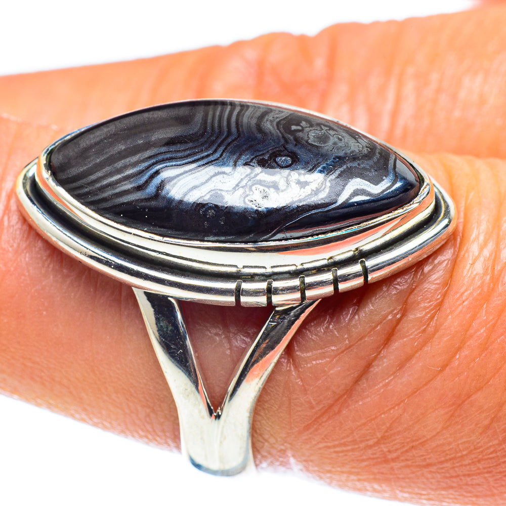 Psilomelane Rings handcrafted by Anasilvercos - RING60136