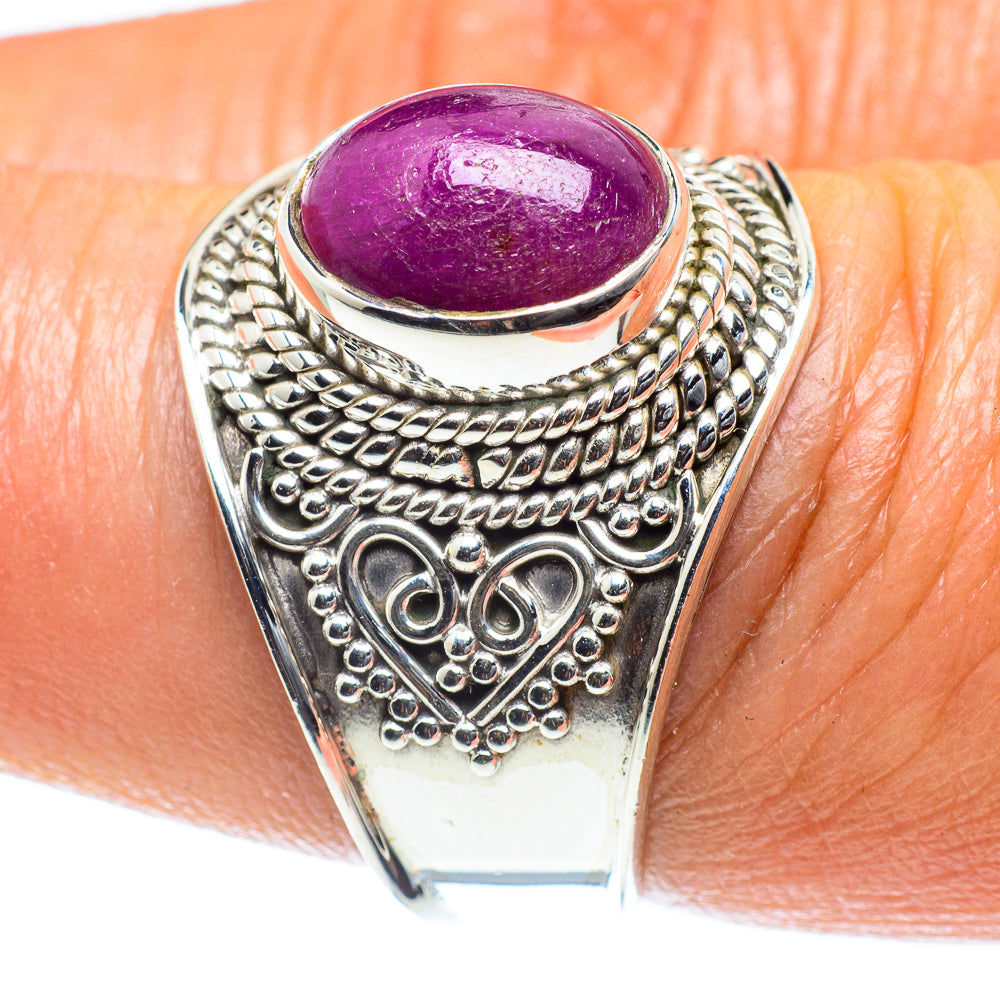 Pink Tourmaline Rings handcrafted by Anasilvercos - RING60179