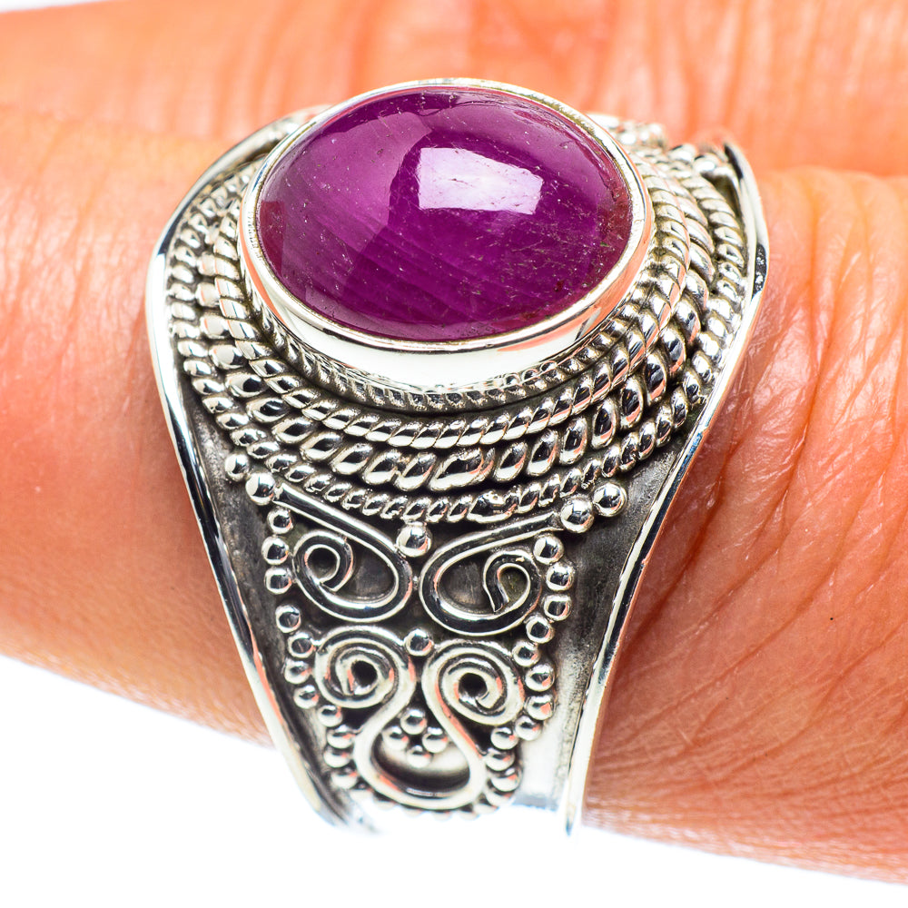 Pink Tourmaline Rings handcrafted by Anasilvercos - RING60202