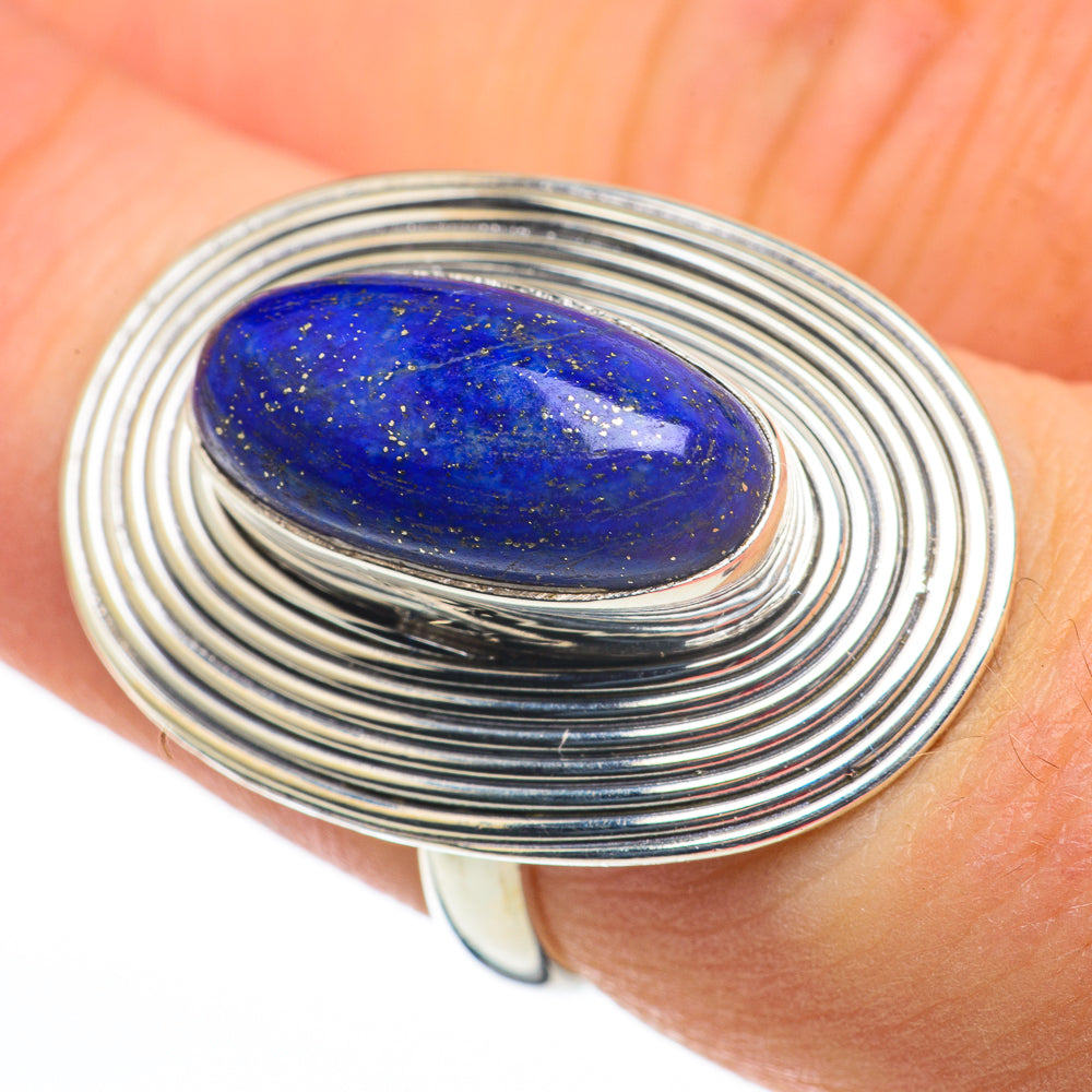 Lapis Lazuli Rings handcrafted by Anasilvercos - RING60219