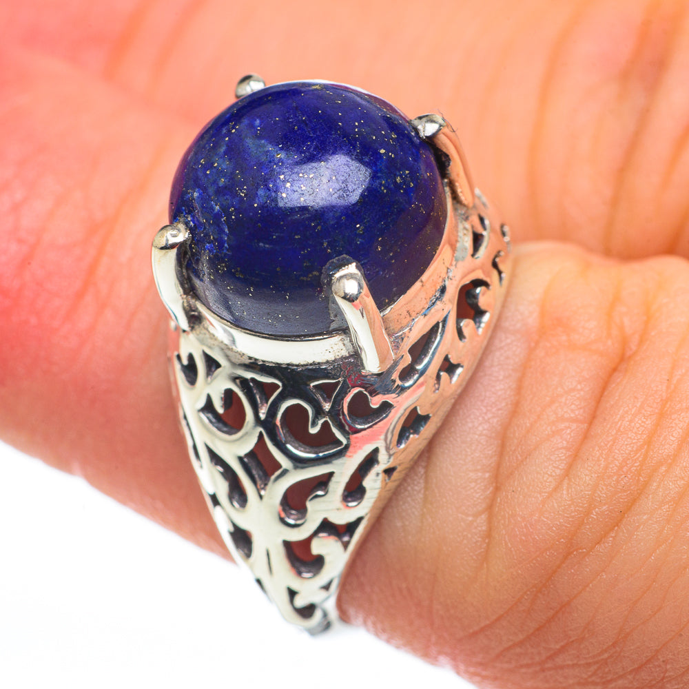 Lapis Lazuli Rings handcrafted by Anasilvercos - RING60261