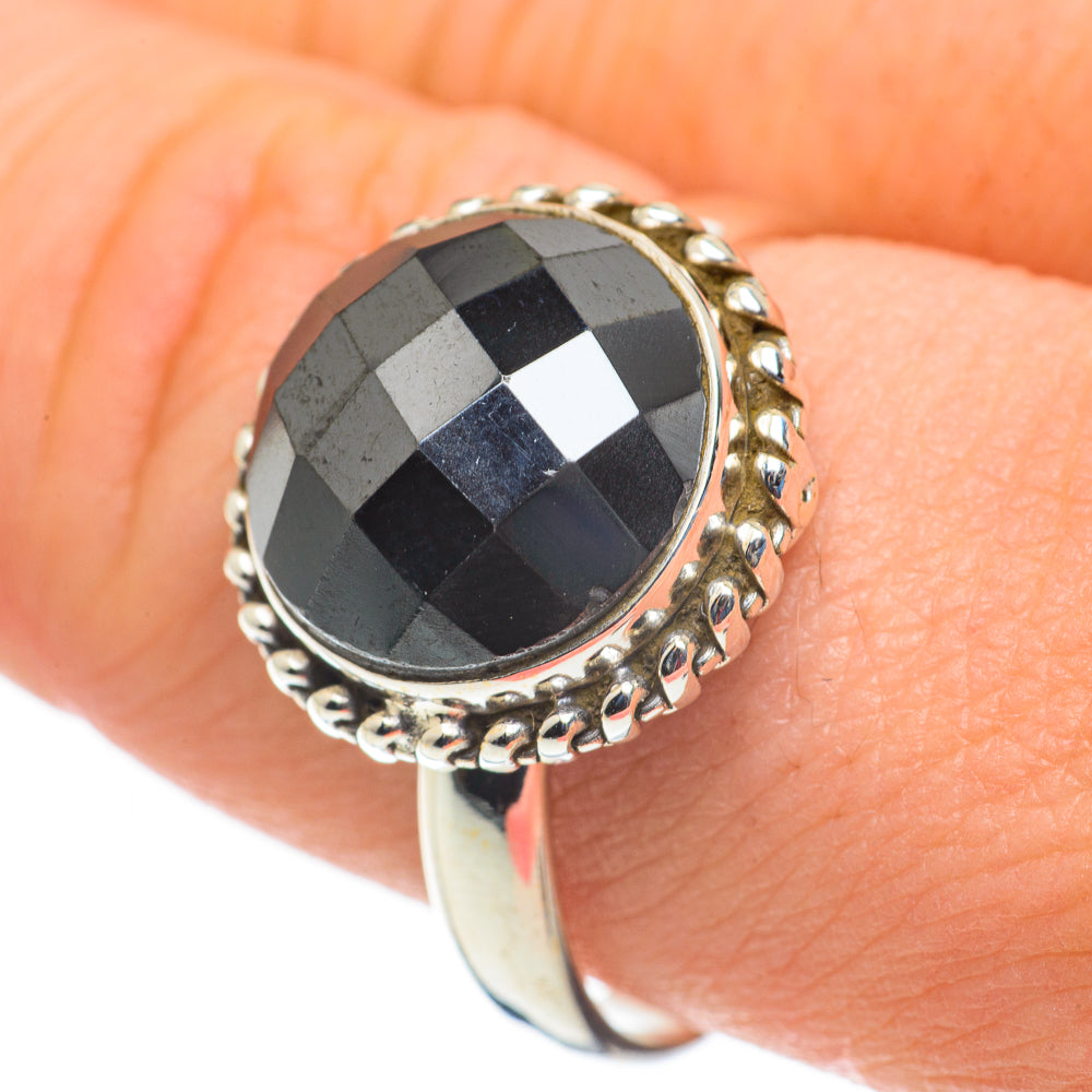 Hematite Rings handcrafted by Anasilvercos - RING60296