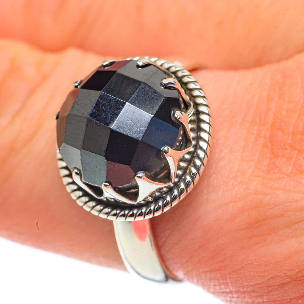 Hematite Rings handcrafted by Anasilvercos - RING60334