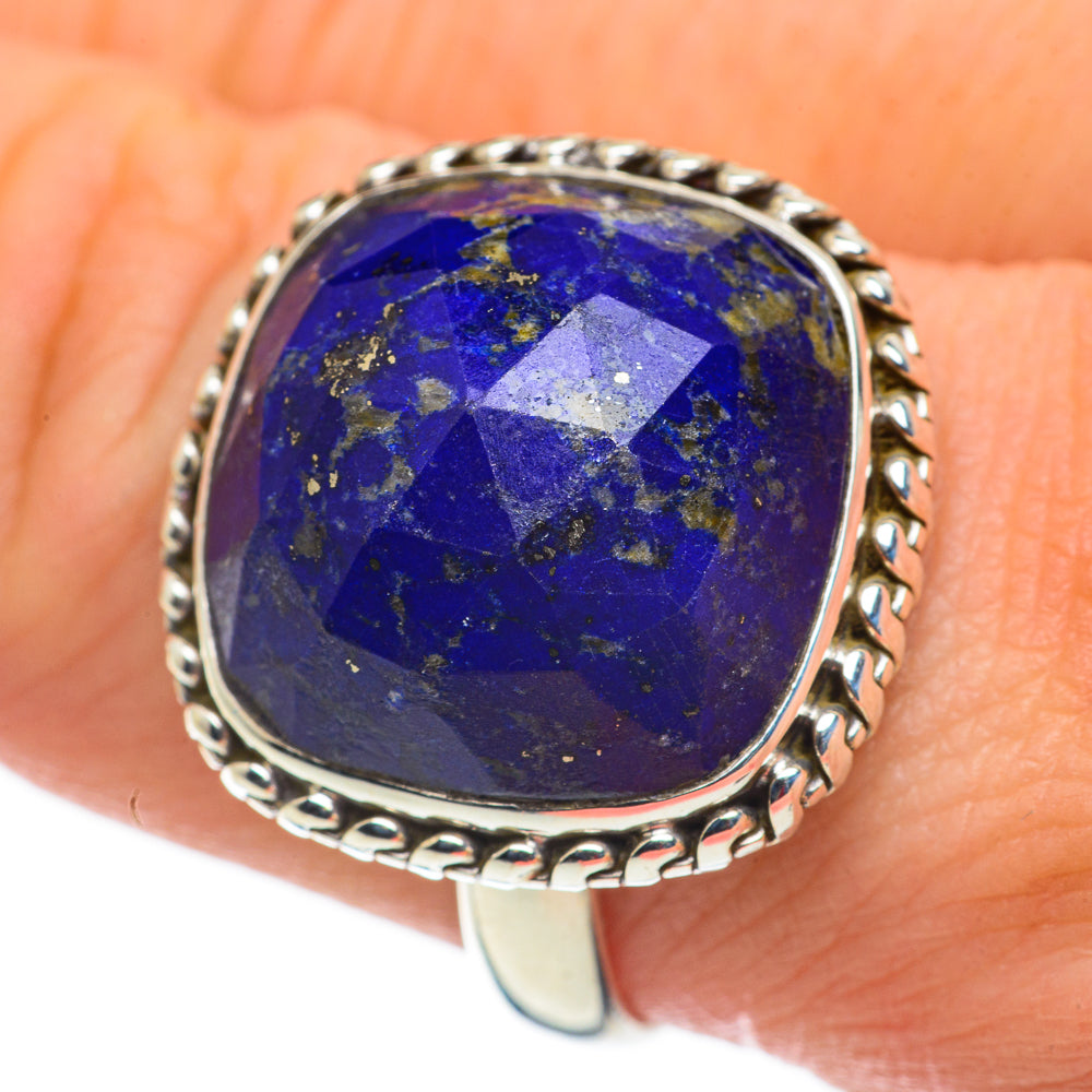 Lapis Lazuli Rings handcrafted by Anasilvercos - RING60341