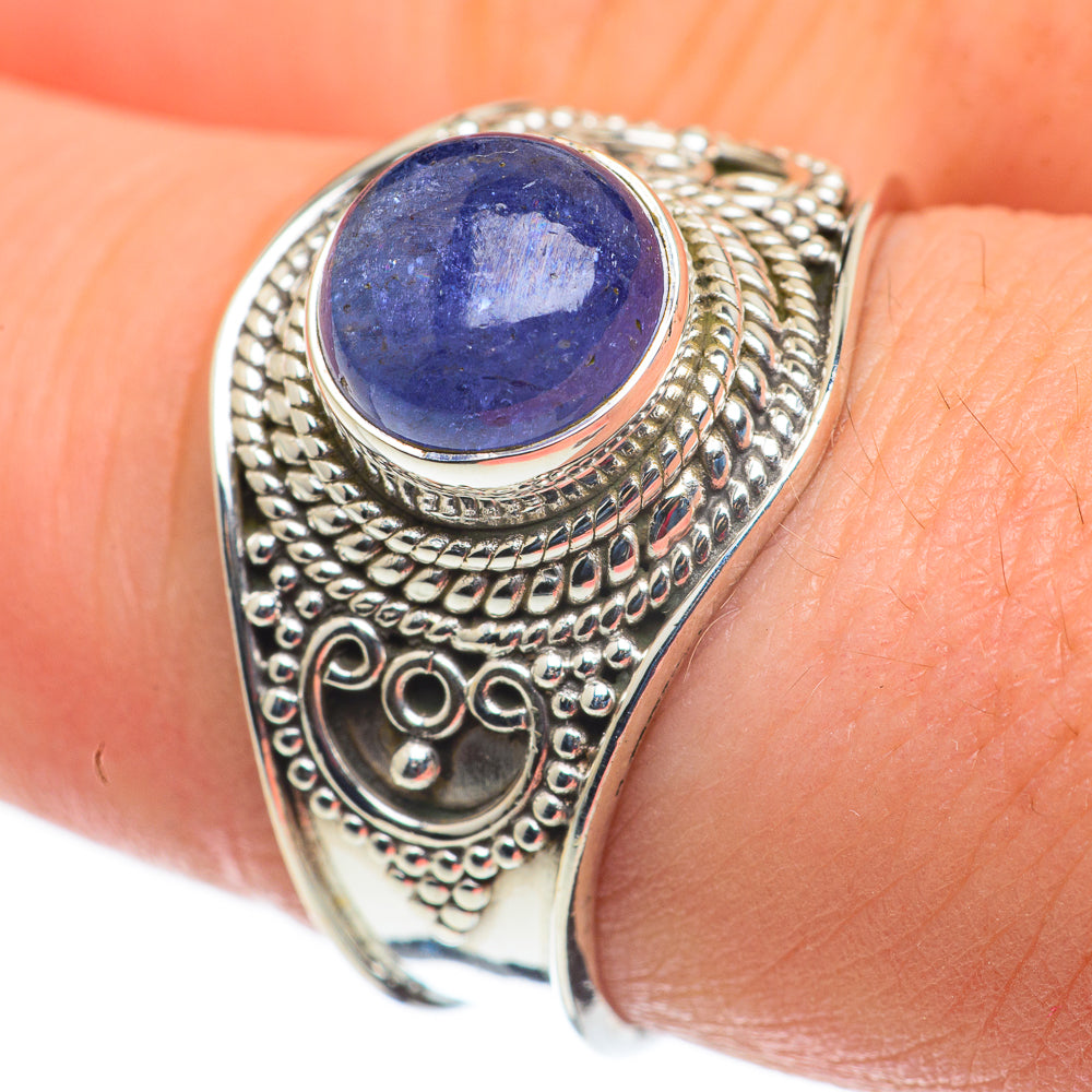 Tanzanite Rings handcrafted by Anasilvercos - RING60353