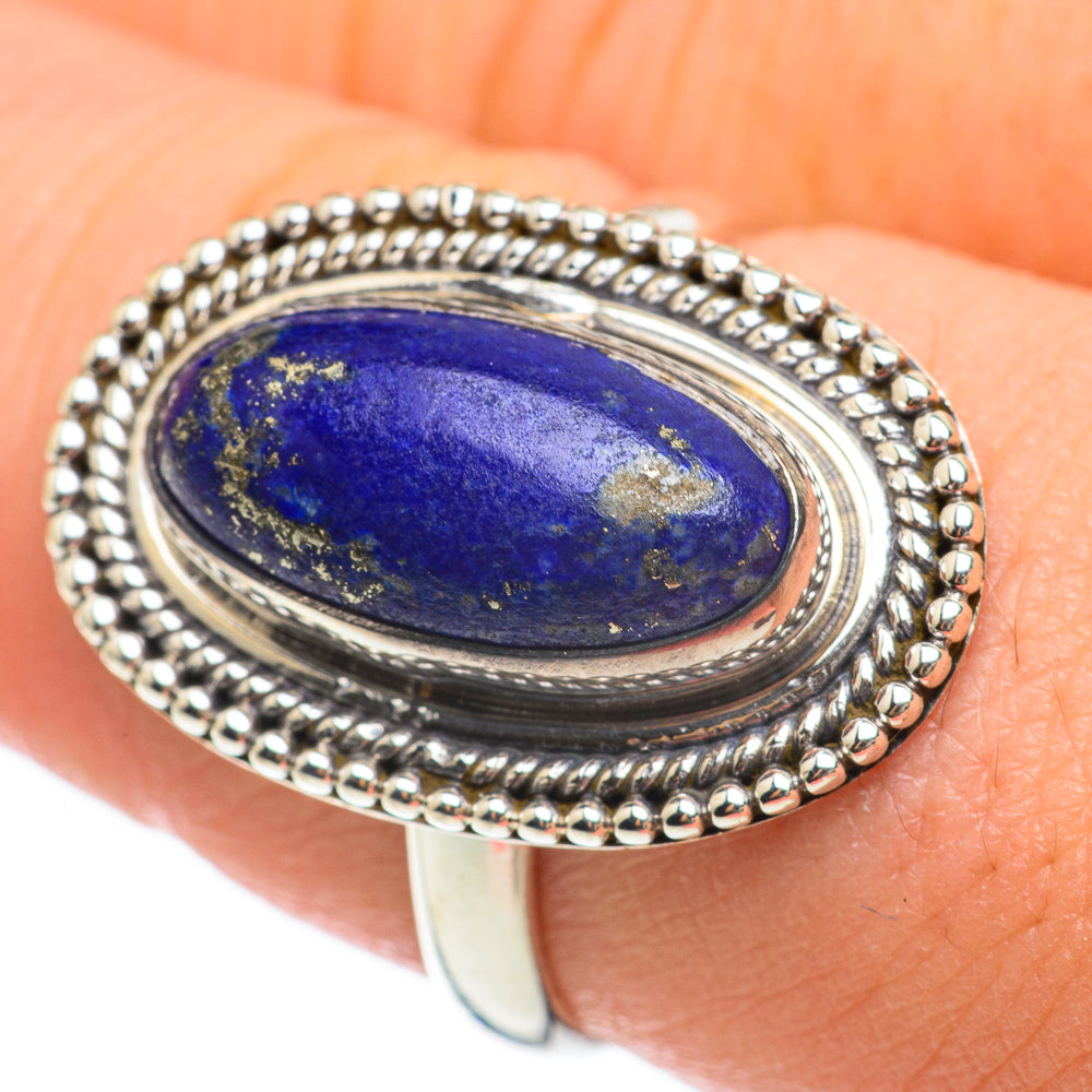 Lapis Lazuli Rings handcrafted by Anasilvercos - RING60388