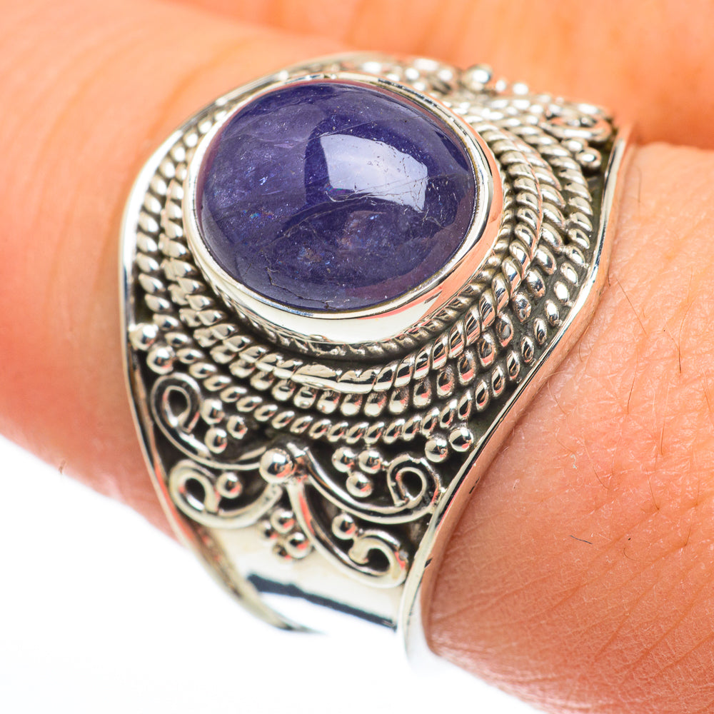 Tanzanite Rings handcrafted by Anasilvercos - RING60402