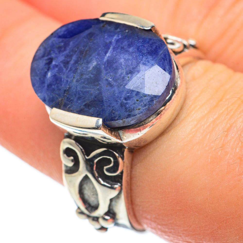 Sodalite Rings handcrafted by Anasilvercos - RING60416