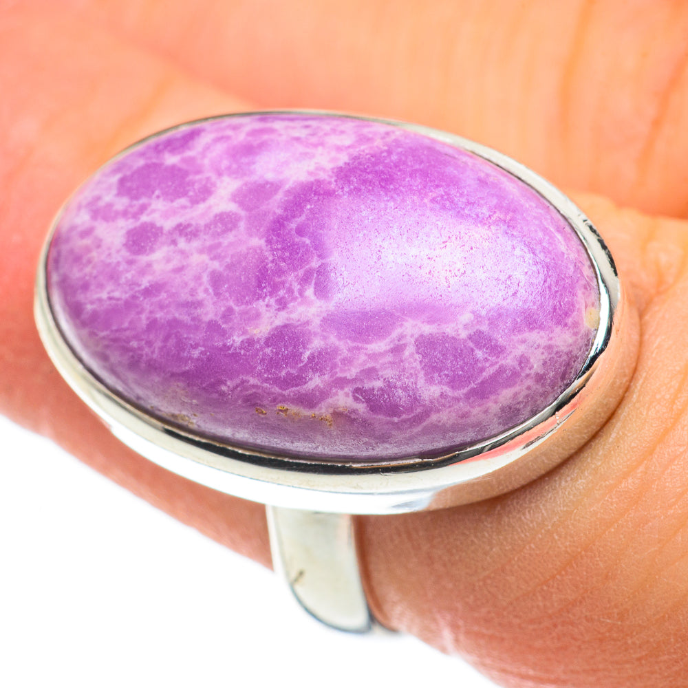 Phosphosiderite Rings handcrafted by Anasilvercos - RING60434