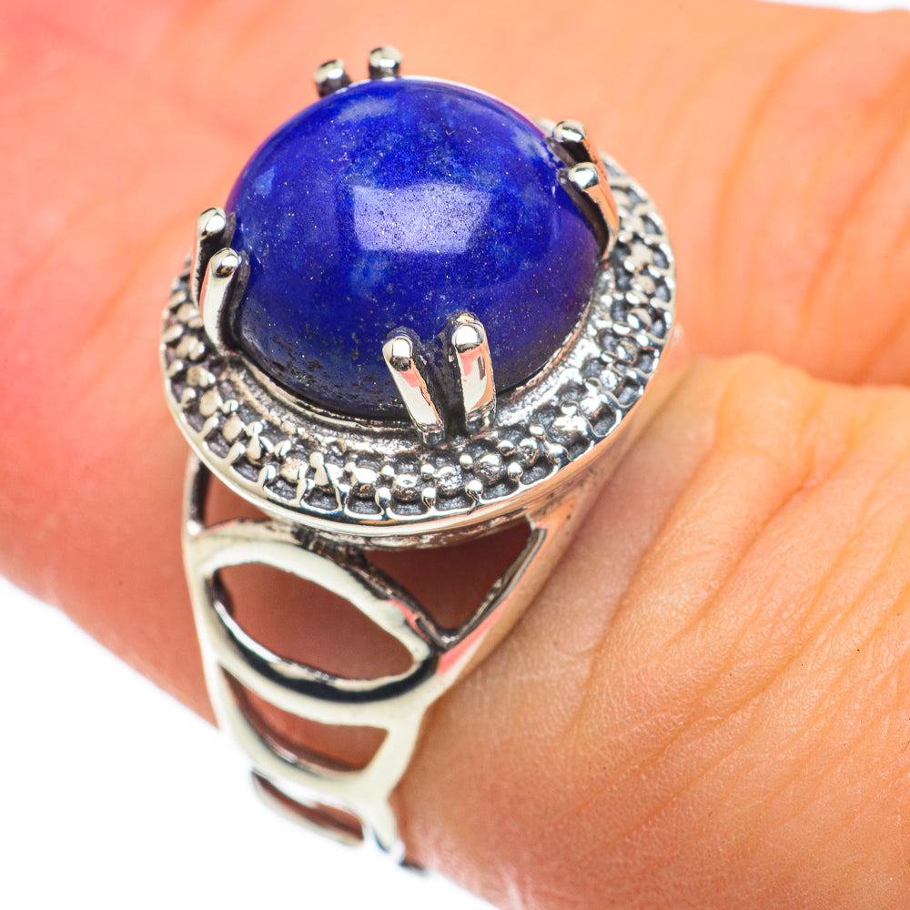 Lapis Lazuli Rings handcrafted by Anasilvercos - RING60449