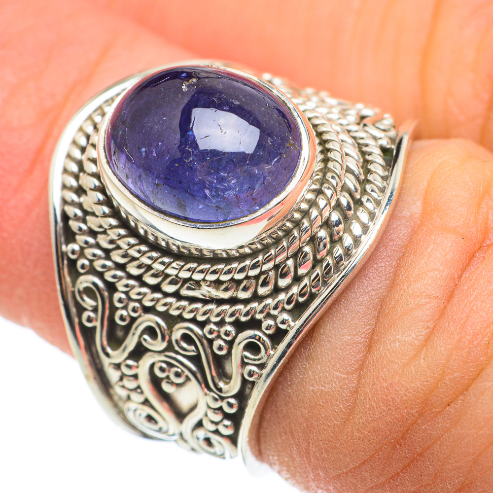 Tanzanite Rings handcrafted by Anasilvercos - RING60458