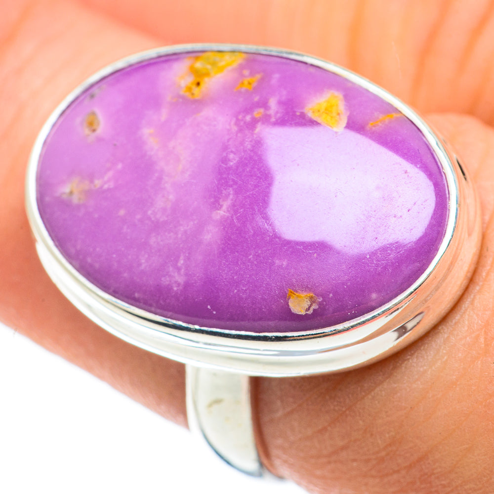 Phosphosiderite Rings handcrafted by Anasilvercos - RING60484