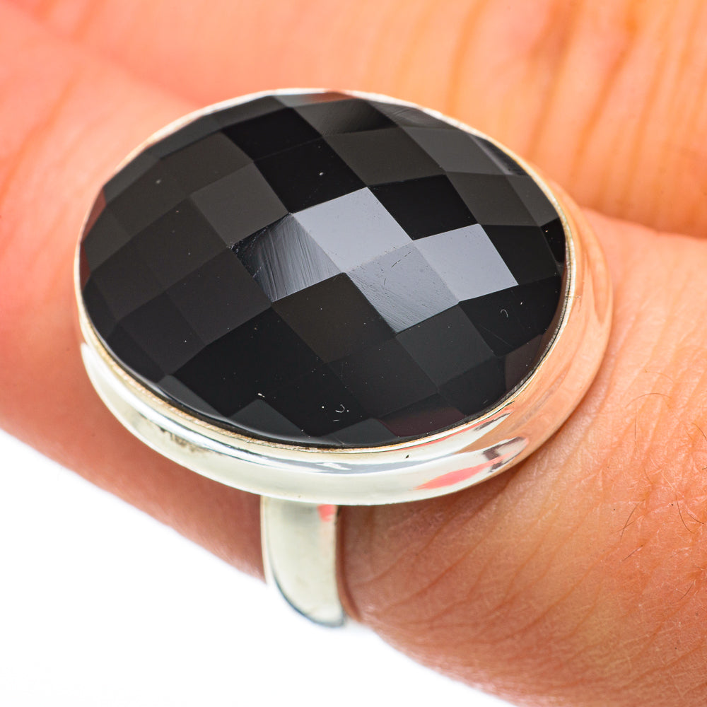 Black Onyx Rings handcrafted by Anasilvercos - RING60509
