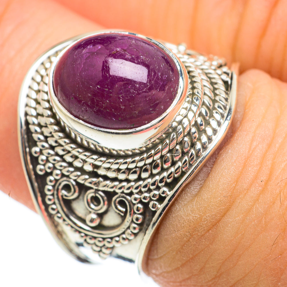 Pink Tourmaline Rings handcrafted by Anasilvercos - RING60527