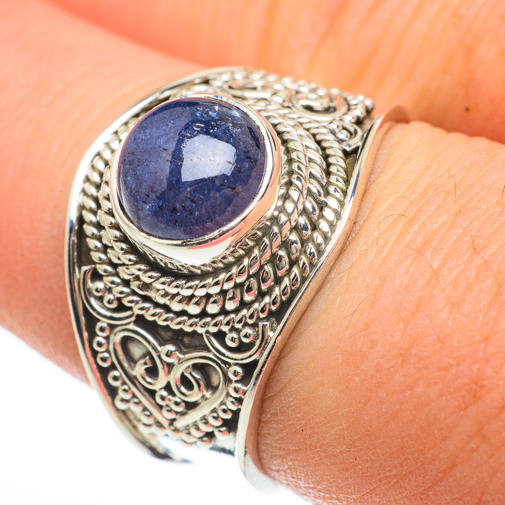 Tanzanite Rings handcrafted by Anasilvercos - RING60528
