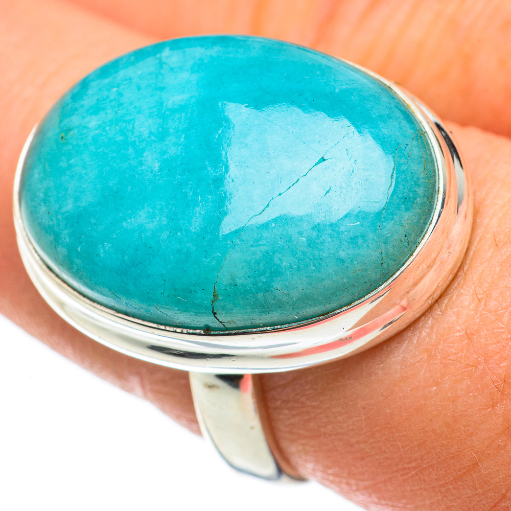 Amazonite Rings handcrafted by Anasilvercos - RING60566