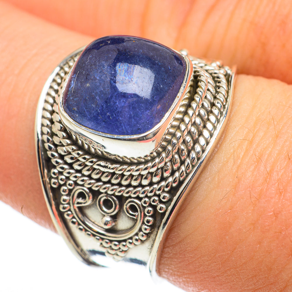 Tanzanite Rings handcrafted by Anasilvercos - RING60595