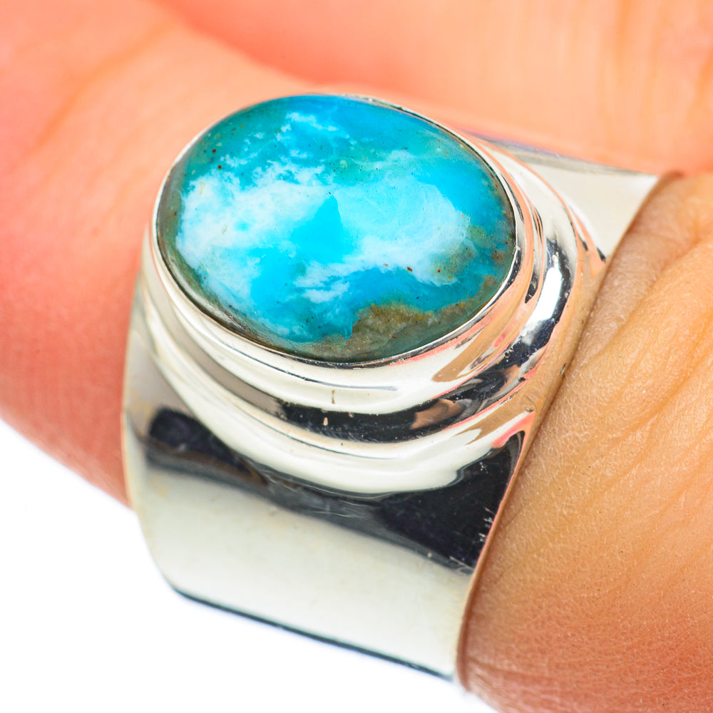 Peruvian Opal Rings handcrafted by Anasilvercos - RING60604
