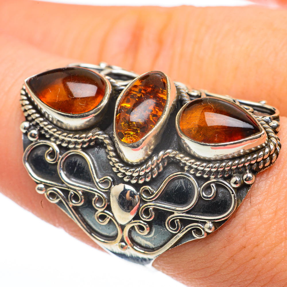 Amber Rings handcrafted by Anasilvercos - RING60668
