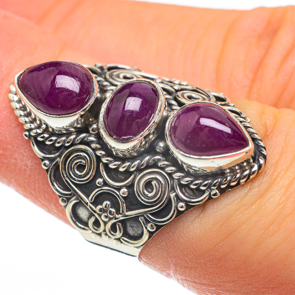 Pink Tourmaline Rings handcrafted by Anasilvercos - RING60669