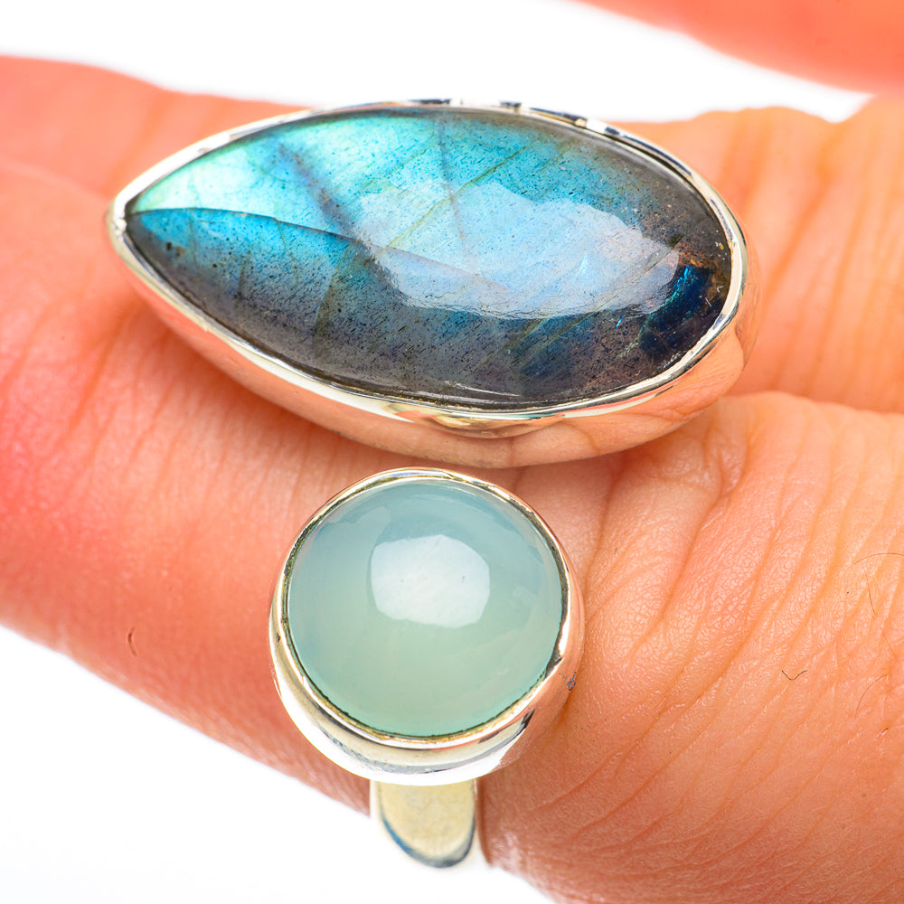 Lapis Lazuli Rings handcrafted by Anasilvercos - RING60685