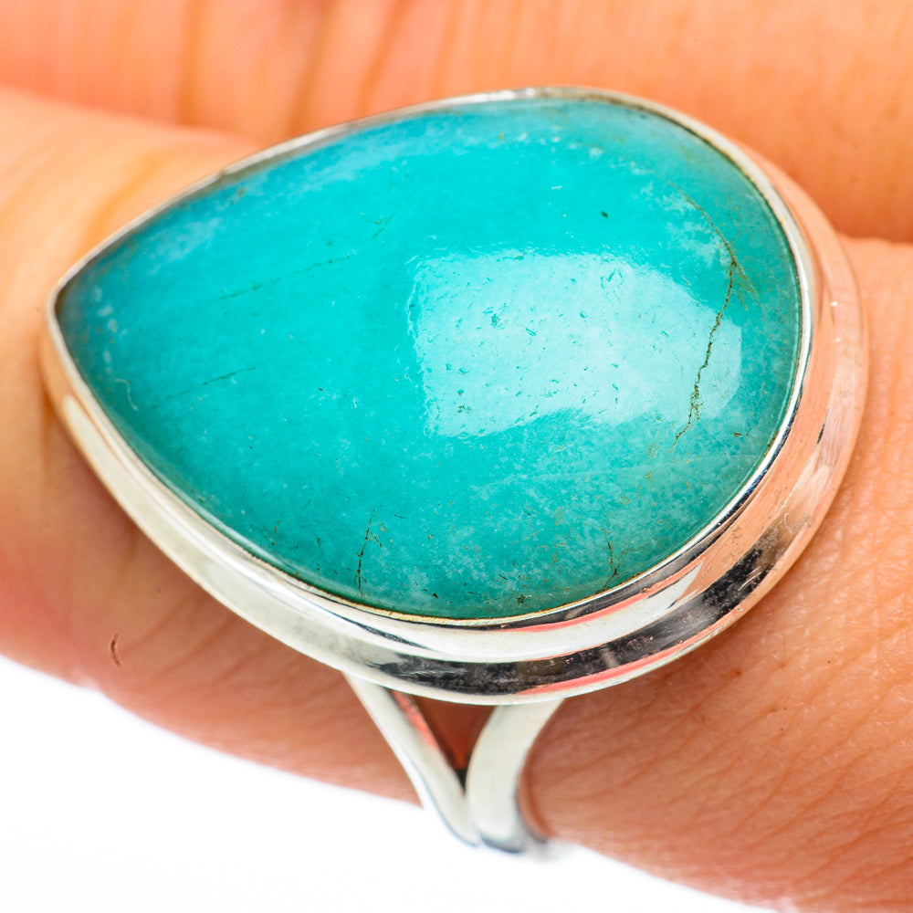 Amazonite Rings handcrafted by Anasilvercos - RING60687