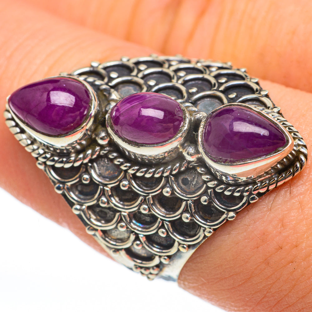 Pink Tourmaline Rings handcrafted by Anasilvercos - RING60699