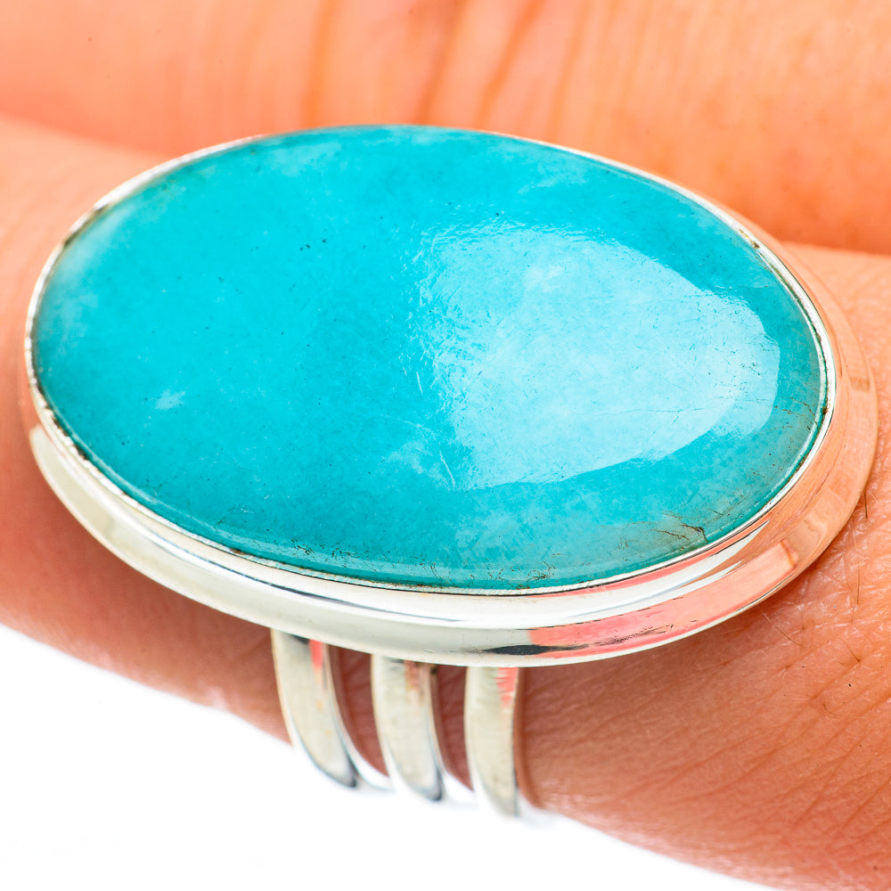 Amazonite Rings handcrafted by Anasilvercos - RING60711