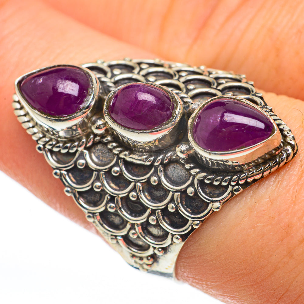 Pink Tourmaline Rings handcrafted by Anasilvercos - RING60725