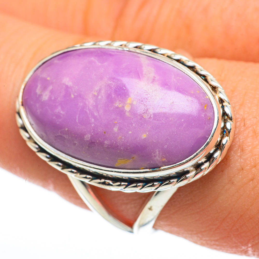 Phosphosiderite Rings handcrafted by Anasilvercos - RING60728
