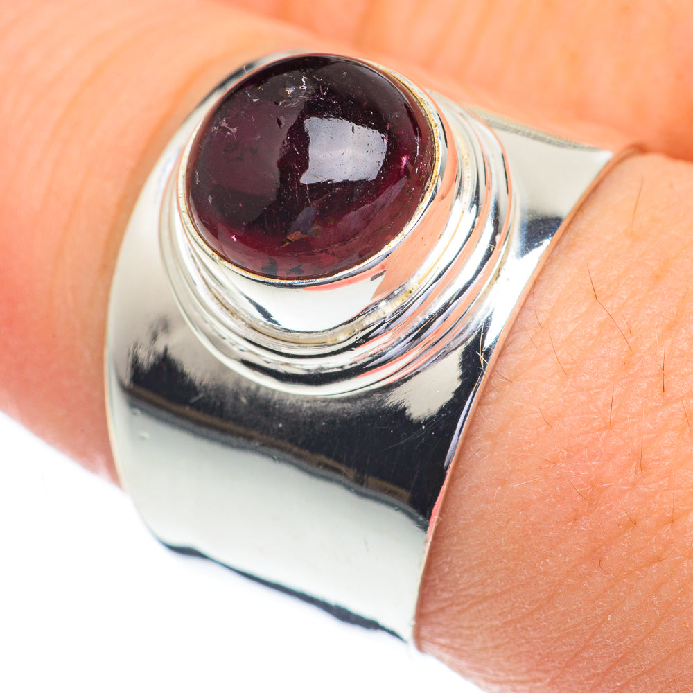 Garnet Rings handcrafted by Anasilvercos - RING60799