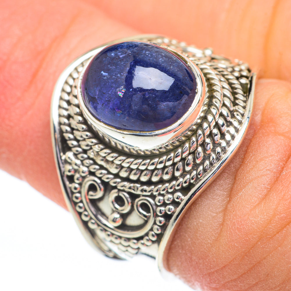Tanzanite Rings handcrafted by Anasilvercos - RING60802