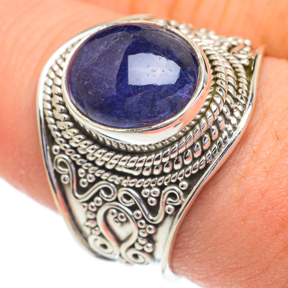 Tanzanite Rings handcrafted by Anasilvercos - RING60874