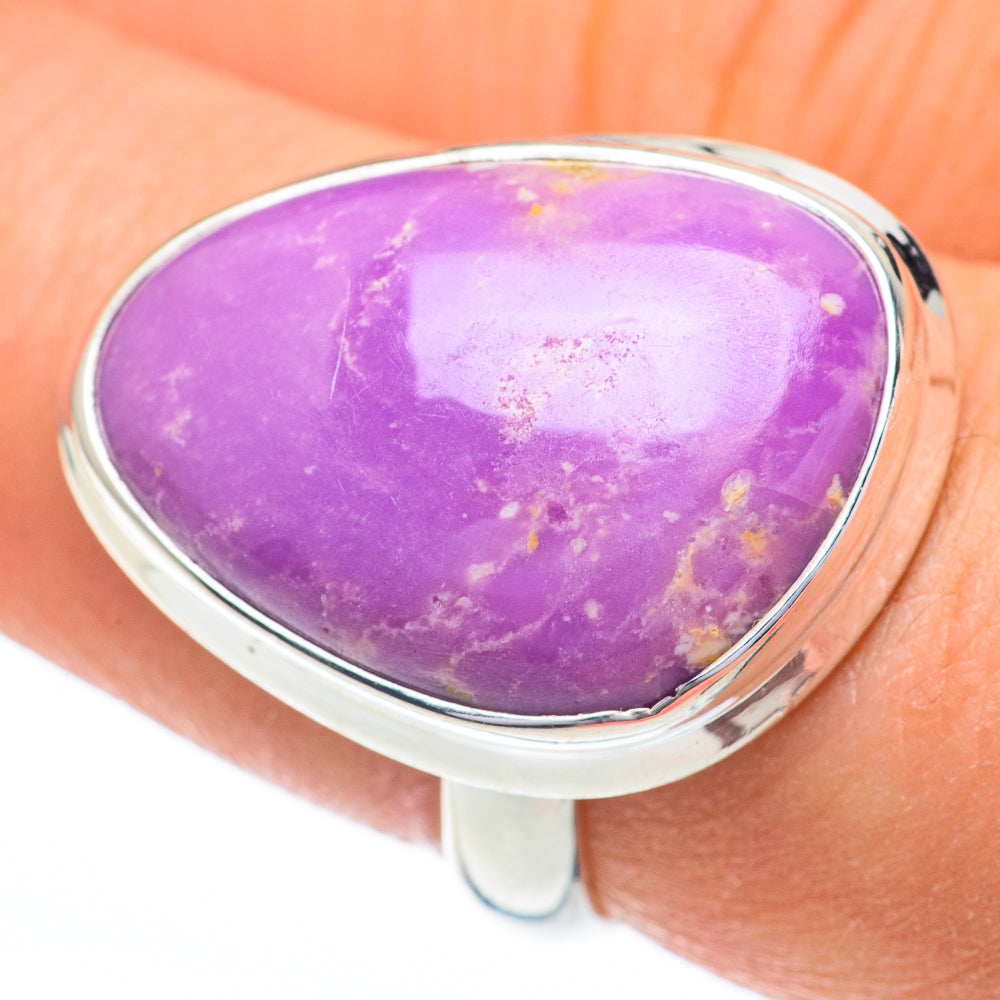 Phosphosiderite Rings handcrafted by Anasilvercos - RING60875