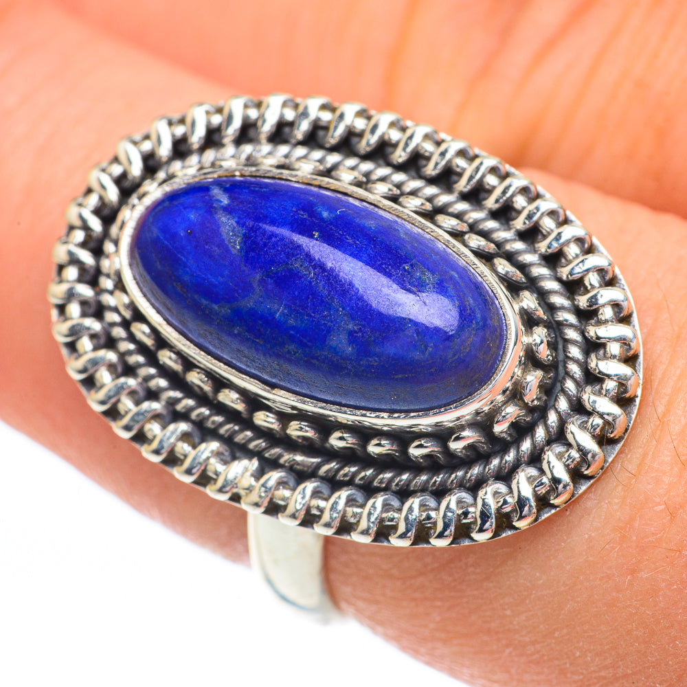 Sodalite Rings handcrafted by Anasilvercos - RING60917