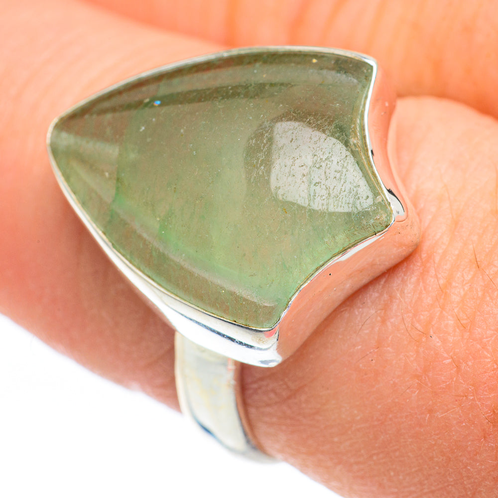 Prehnite Rings handcrafted by Anasilvercos - RING60935