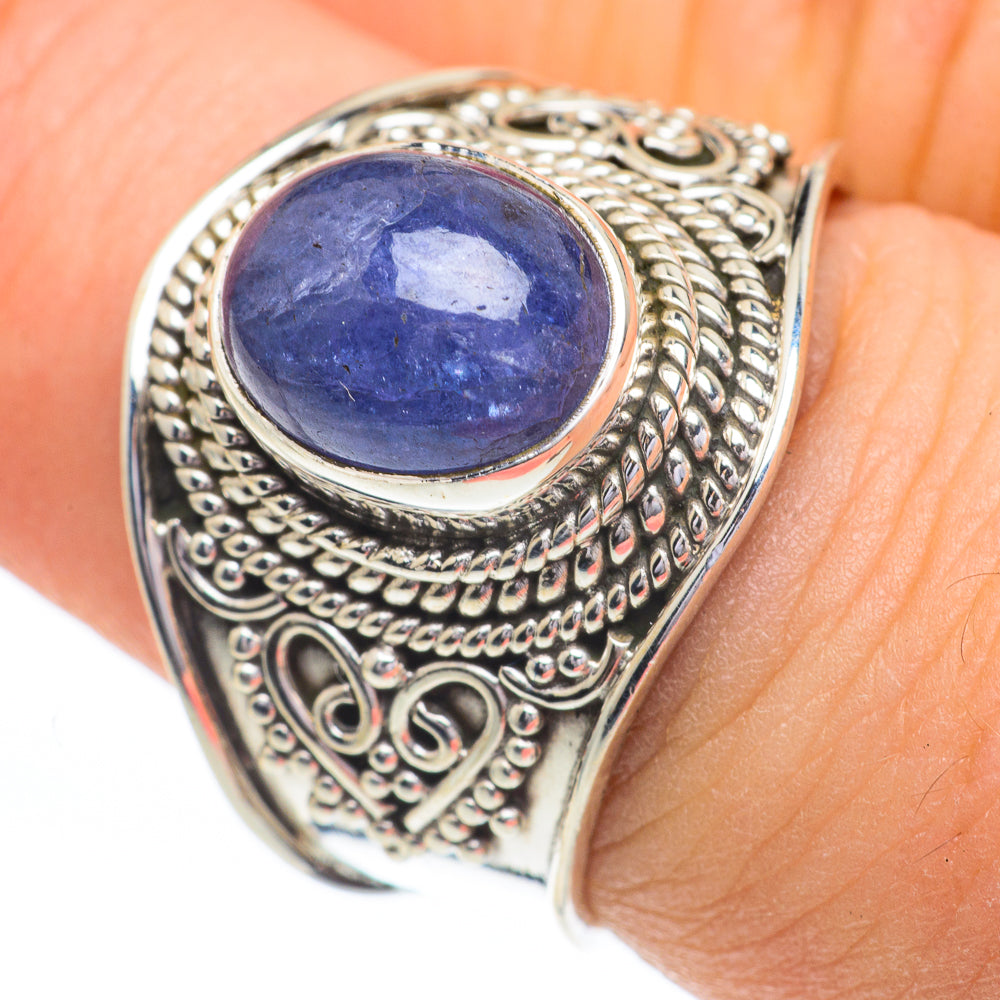 Tanzanite Rings handcrafted by Anasilvercos - RING60940