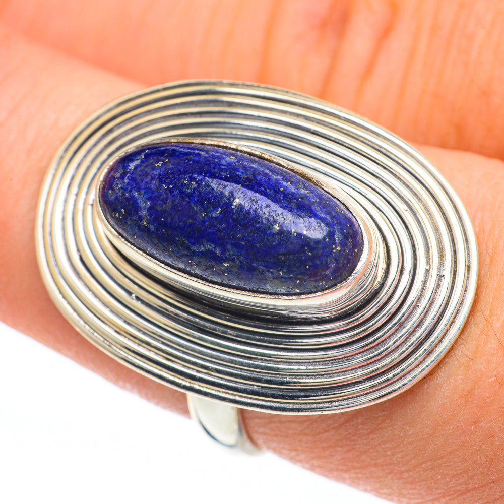 Lapis Lazuli Rings handcrafted by Anasilvercos - RING60960
