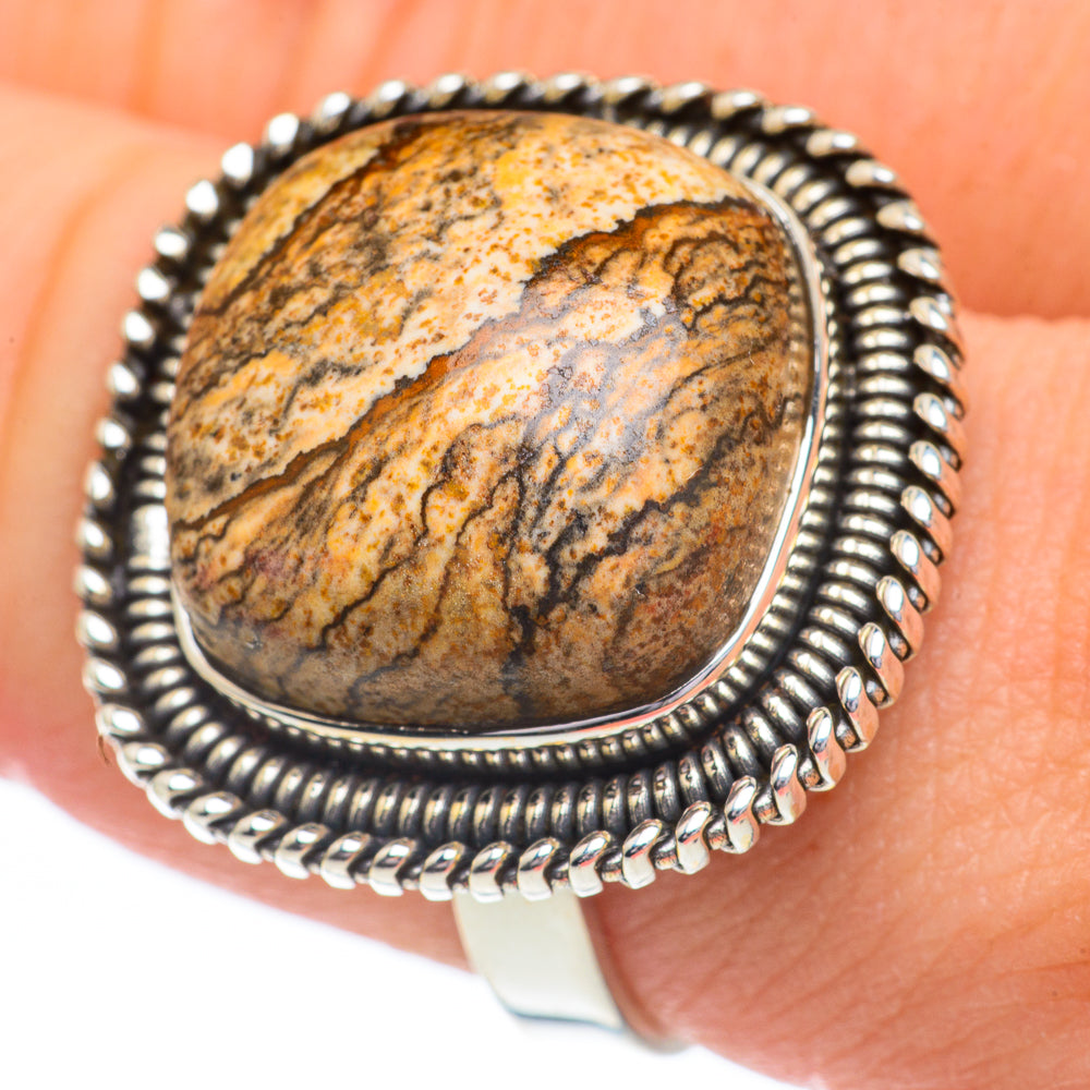 Picture Jasper Rings handcrafted by Anasilvercos - RING60964