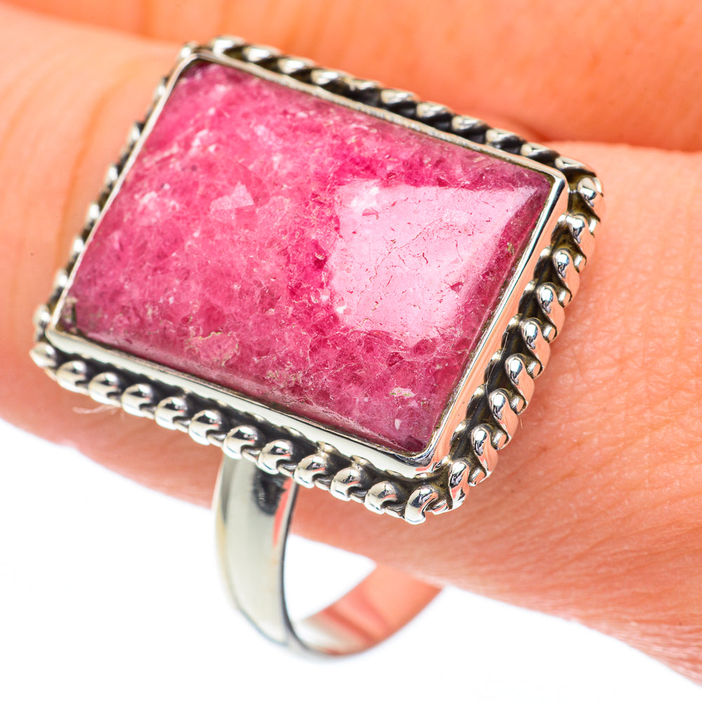 Thulite Rings handcrafted by Anasilvercos - RING60999