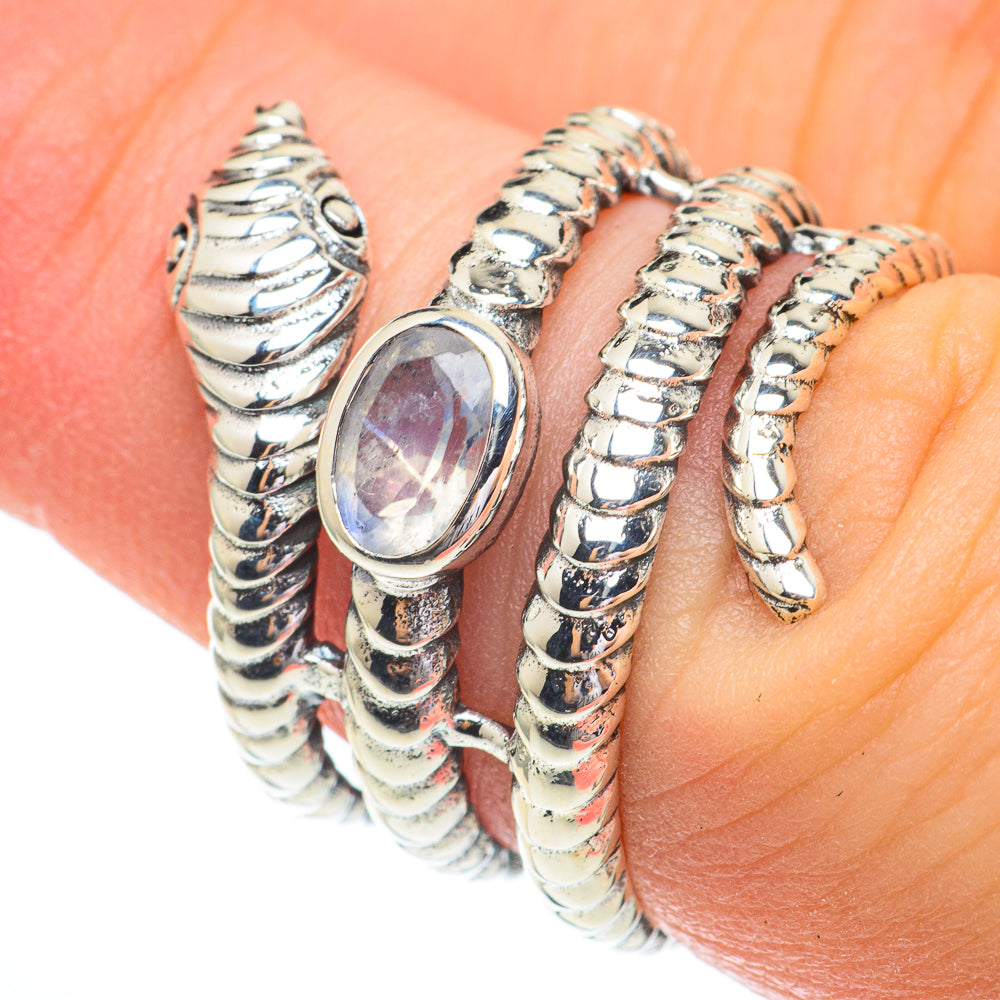 White Quartz Rings handcrafted by Anasilvercos - RING61170