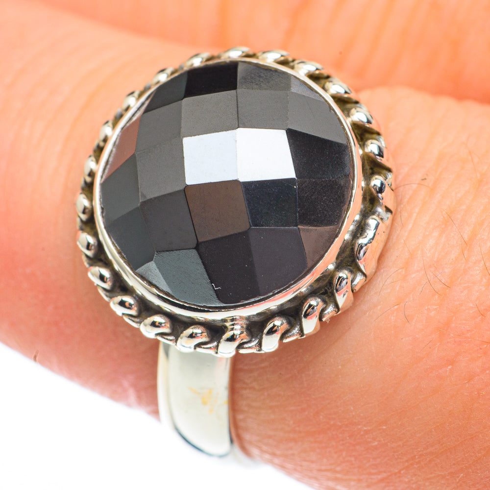 Hematite Rings handcrafted by Anasilvercos - RING61199