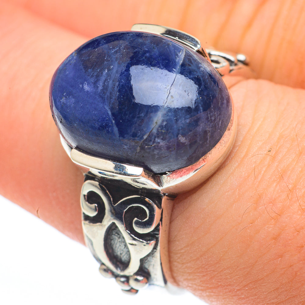 Sodalite Rings handcrafted by Anasilvercos - RING61202