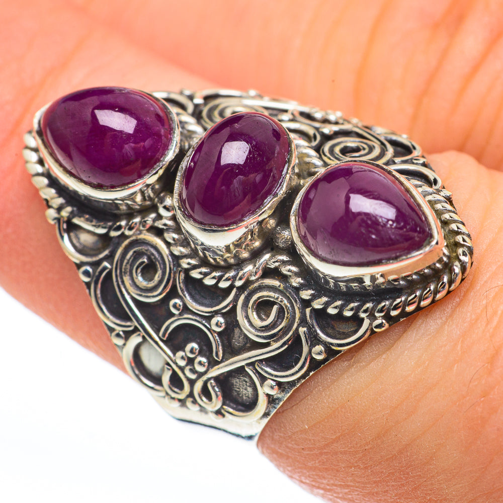 Ruby Rings handcrafted by Anasilvercos - RING61233