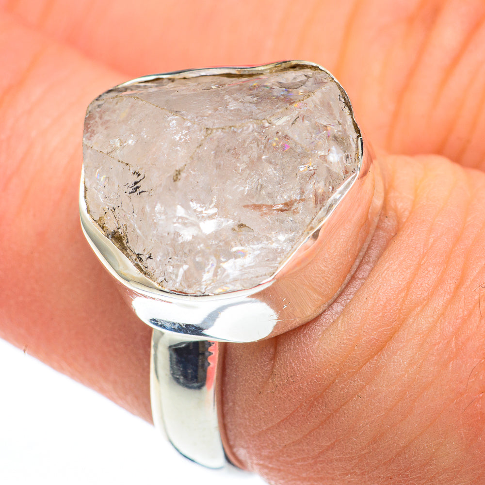 Herkimer Diamond Rings handcrafted by Anasilvercos - RING61278
