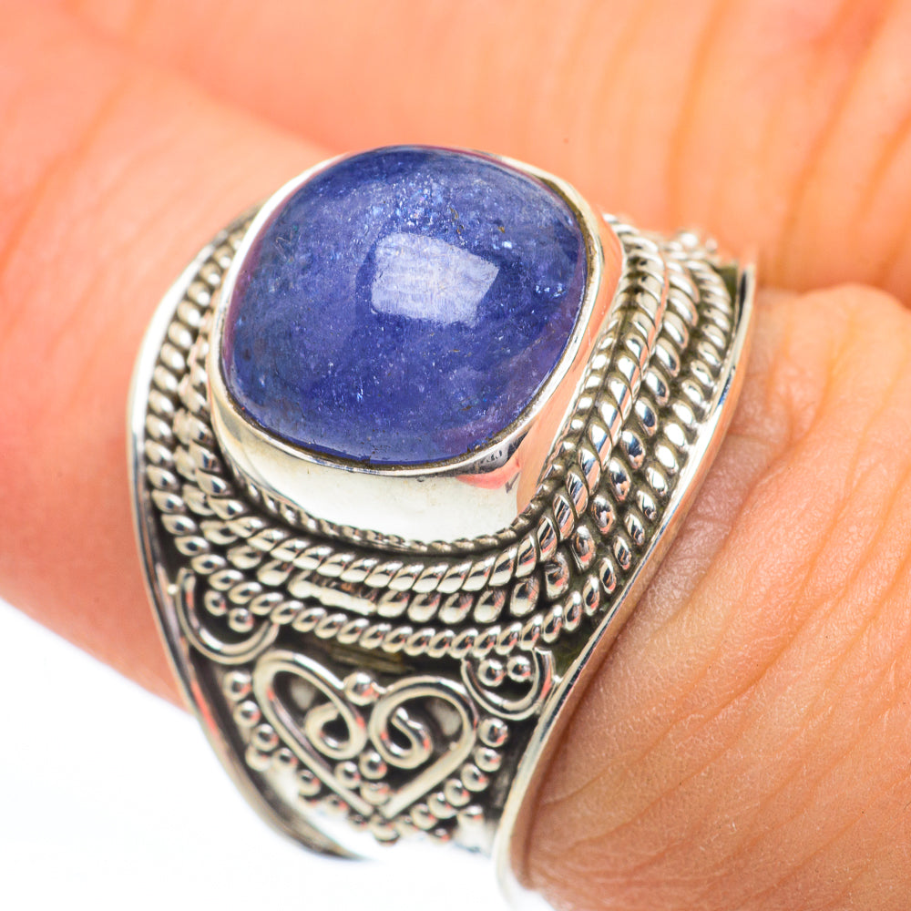 Tanzanite Rings handcrafted by Anasilvercos - RING61308