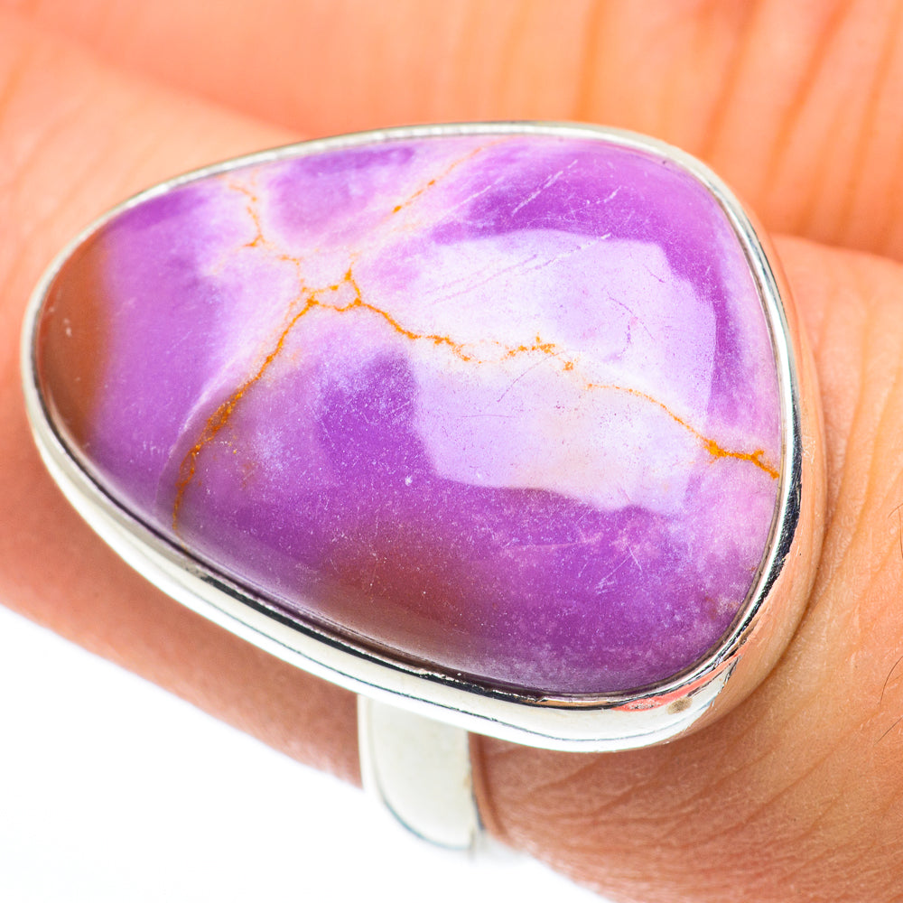 Phosphosiderite Rings handcrafted by Anasilvercos - RING61329